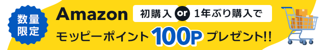 【数量限定】Amazon購入で100Pプレゼント！