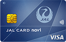 JALカード (VISA) naviの券面