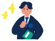 住宅に詳しいスタッフのイラスト