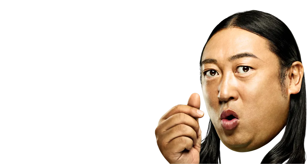 原宿のロバート秋山さん