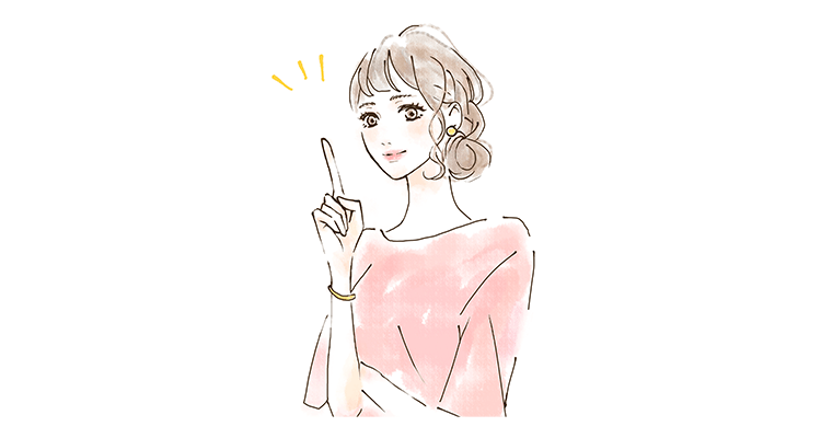 女性のイラスト