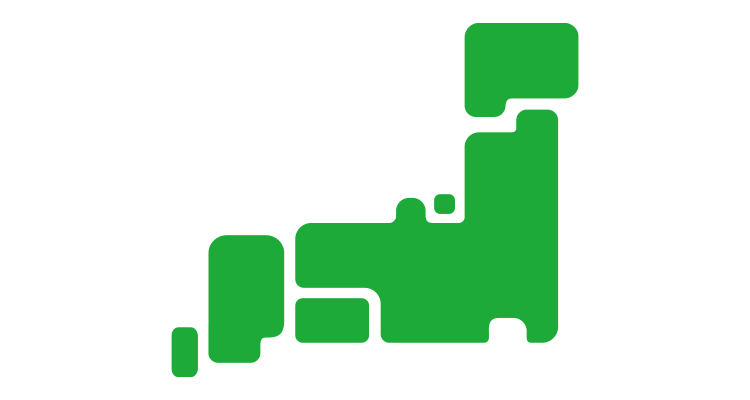 日本地図の画像