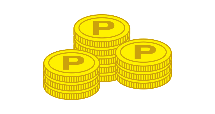 Vポイントの効率的な貯め方を表現したイラスト